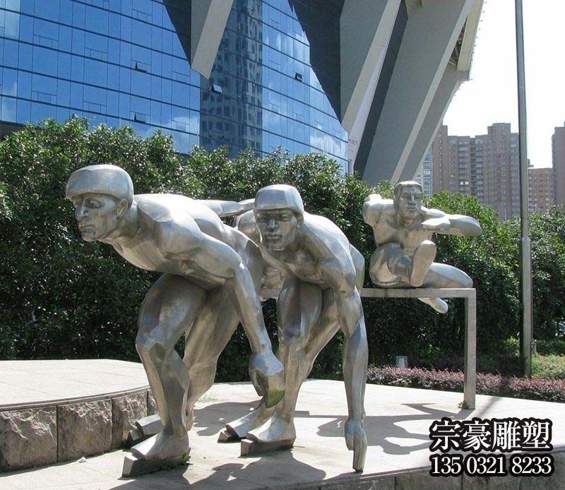 不銹鋼體育運(yùn)動(dòng)人物雕塑 不銹鋼體育運(yùn)動(dòng)人物雕塑